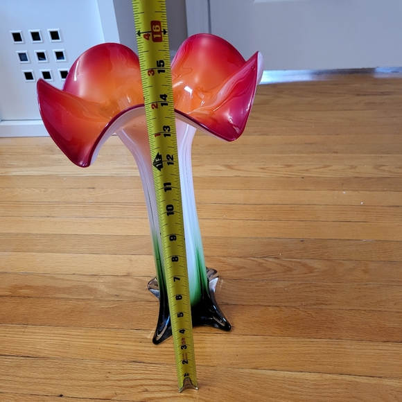 Vase art glace - Picture 3 of 5